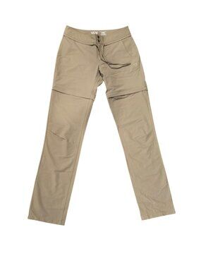 Mountain Hardwear Women’s Size 4/36 Khaki Convertible Pants New With Tags
